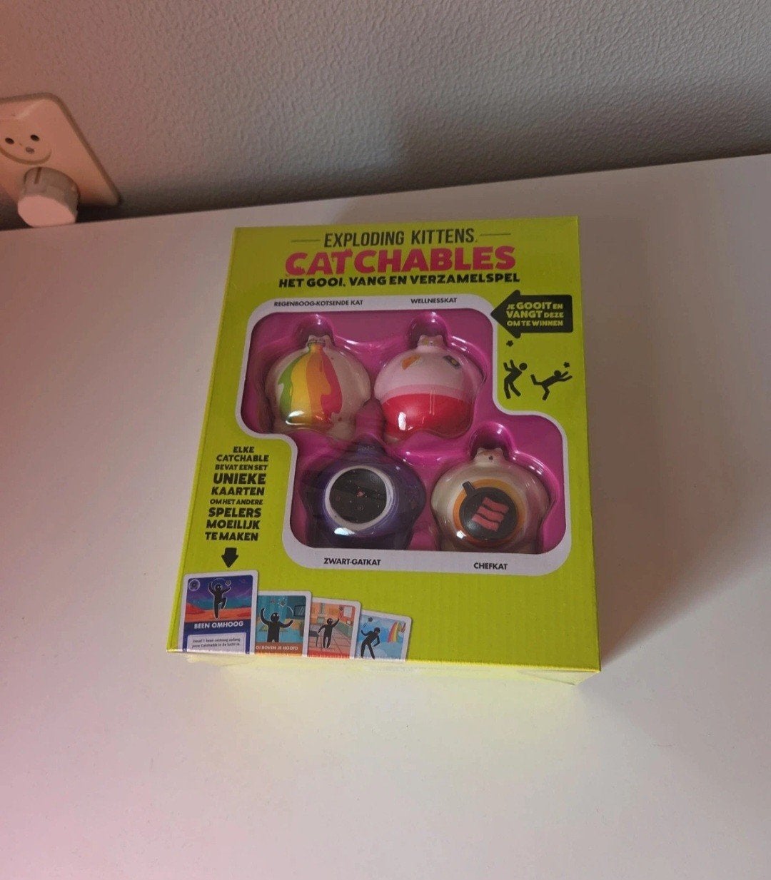 Spel Exploding Kittens Catchables, Hobby en Vrije tijd, Gezelschapsspellen | Bordspellen, Ophalen of Verzenden, Nieuw