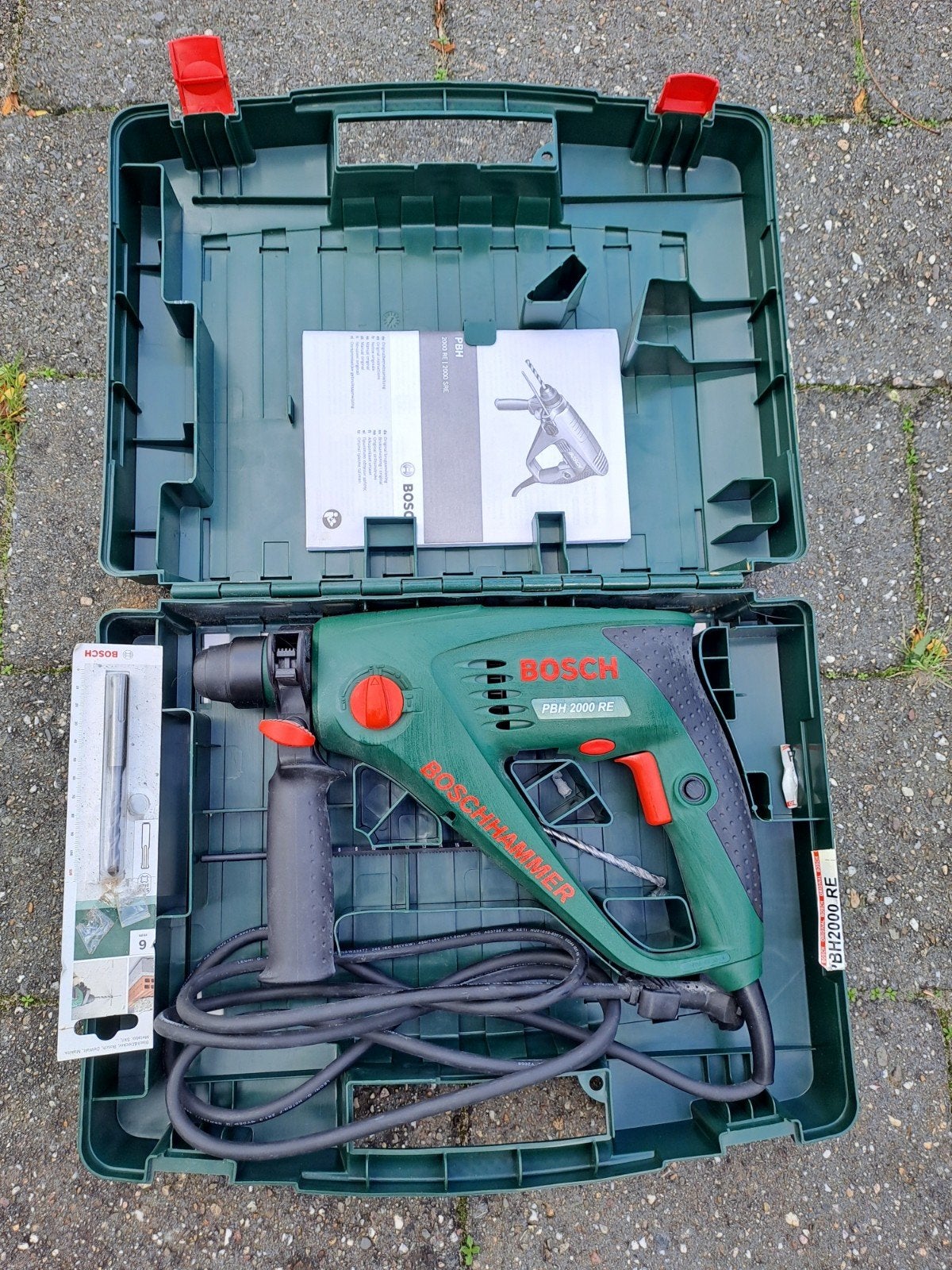 Boschhammer PBH 2000 RE Boorhamer als nieuw, 600 watt of meer, Boor- en/of Breekhamer, Nieuw, Ophalen of Verzenden