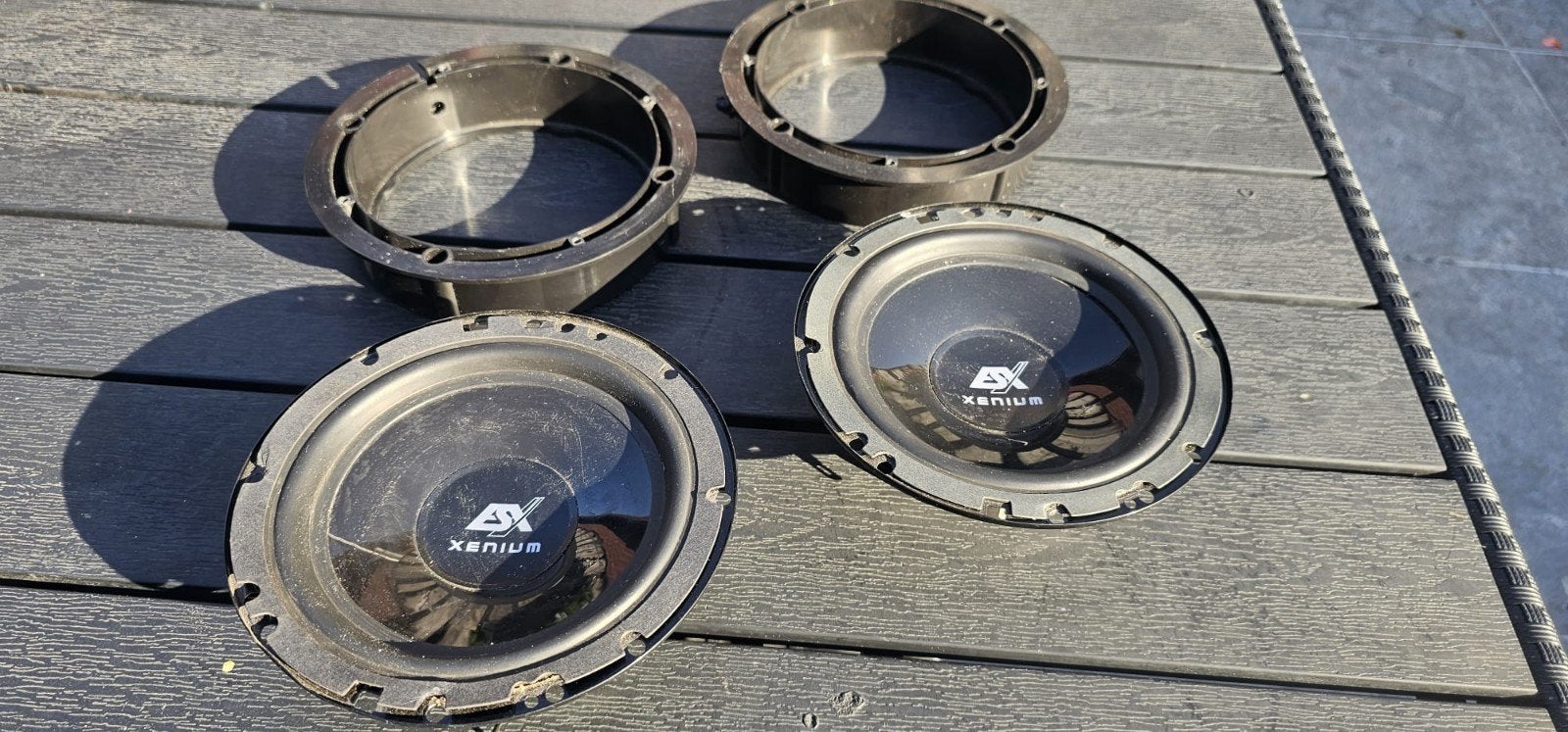 ESX Xenium XE6.2C Autospeakers - 16,5cm Woofers, Ophalen of Verzenden, Gebruikt