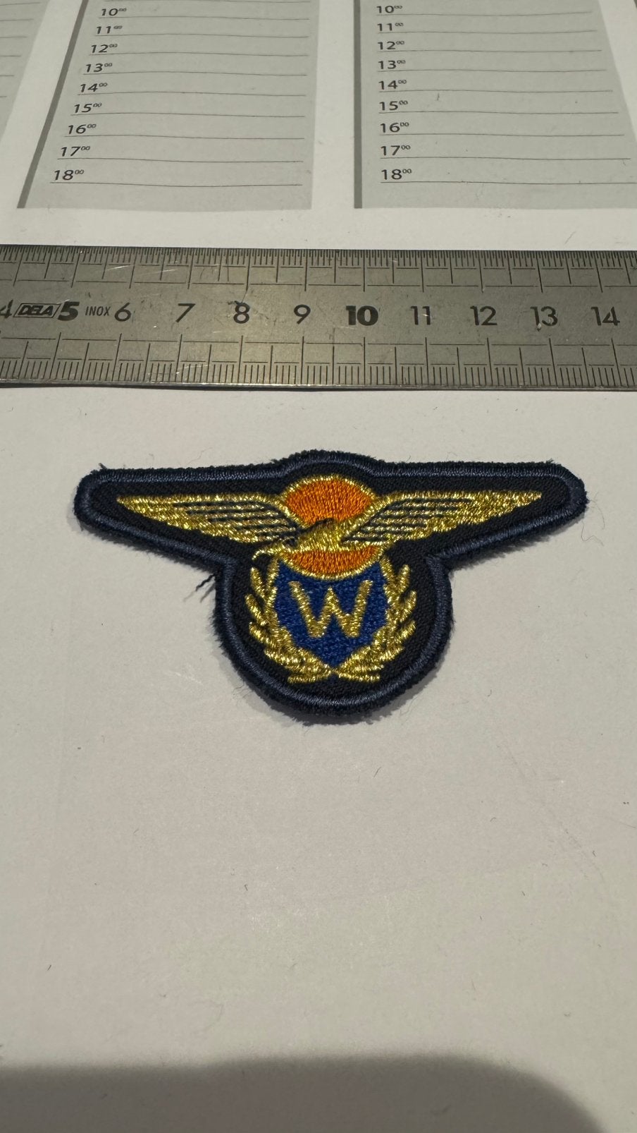 Vliegerwing waarnemer klu luchtmacht, Ophalen of Verzenden, Landmacht, Nederland, Embleem of Badge