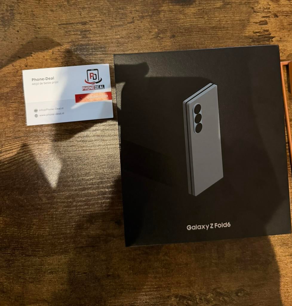 Samsung Galaxy Z Fold 6 256 gb factuur + Garantie, Samsung, Zwart, Ophalen of Verzenden, Zo goed als nieuw