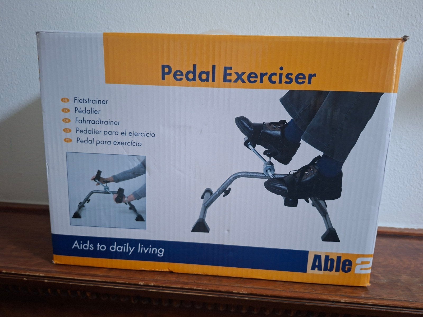 Fietstrainer, Ophalen, Hometrainer