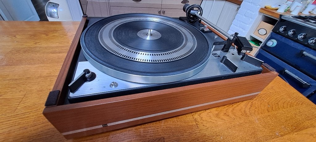 Dual 1219 platenspeler (GERESERVEERD), Audio, Tv en Foto, Platenspelers, Ophalen of Verzenden, Zo goed als nieuw, Dual, Automatisch