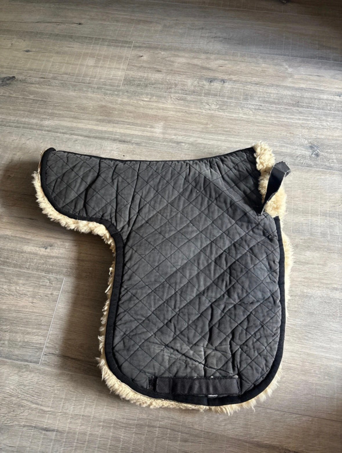 Wollen zadeldekje, Dieren en Toebehoren, Ophalen of Verzenden, Gebruikt