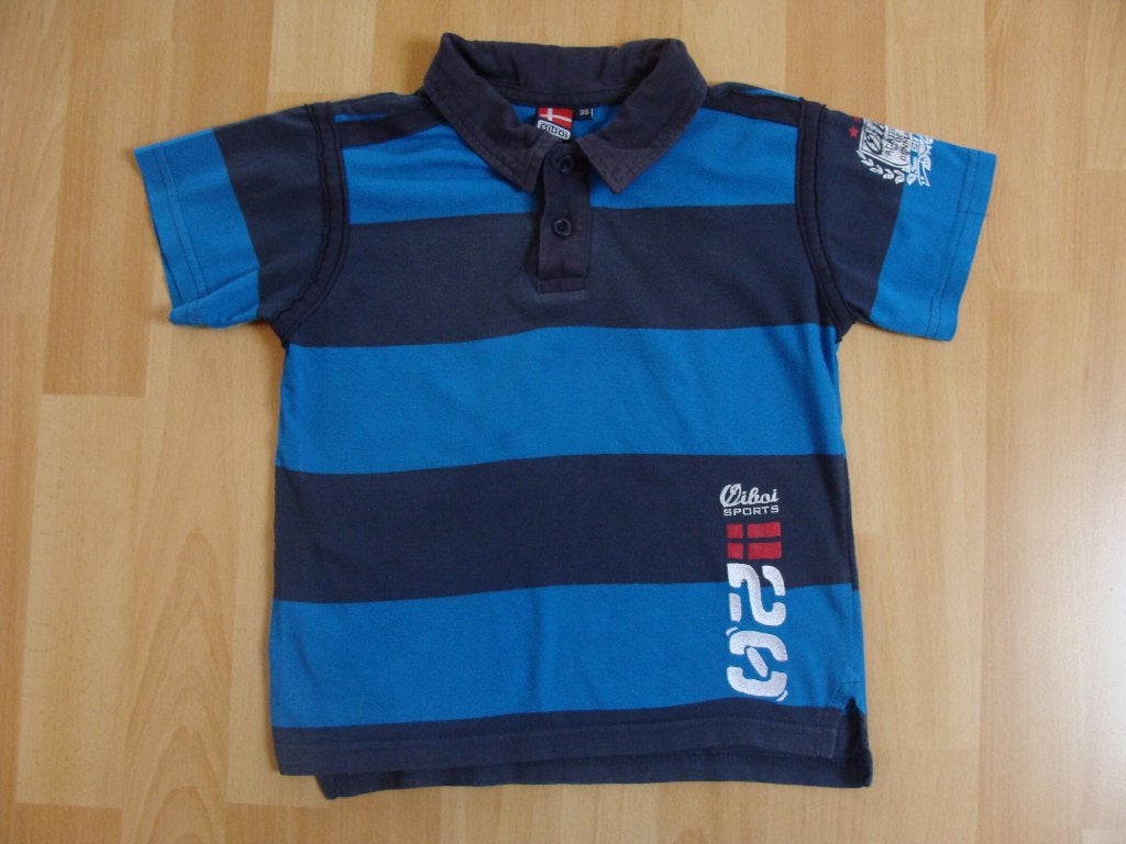 Gestreepte polo *Oiboi*, Oiboi, Ophalen of Verzenden, Zo goed als nieuw, Shirt of Longsleeve