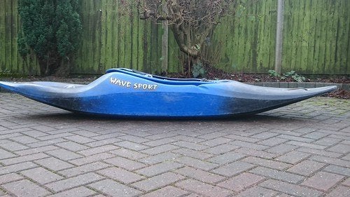 Wave Sport / WaveSport Score kajak playboat / riverrunner, Ophalen, Gebruikt, 1-persoons