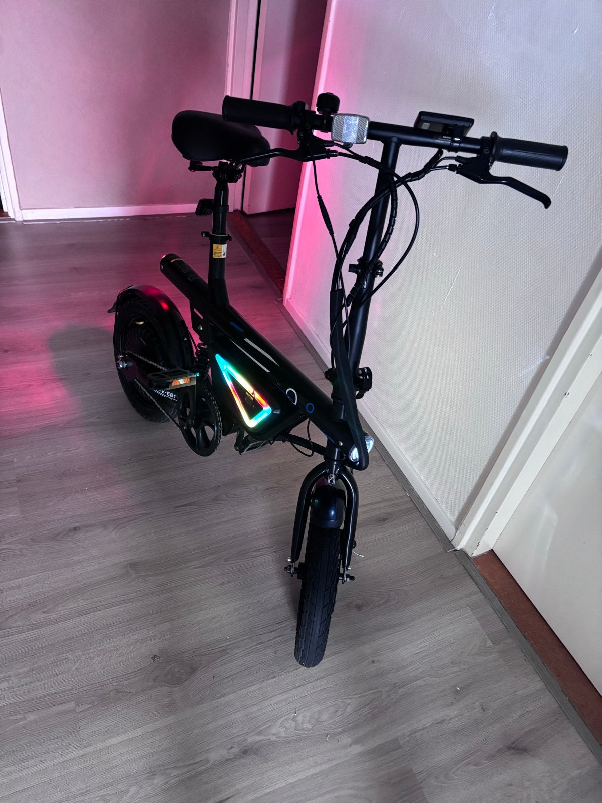 Opvouwbare E-Bike EB1S - Zo goed als nieuw, Zo goed als nieuw, Minder dan 47 cm, 30 tot 50 km per accu, Ophalen