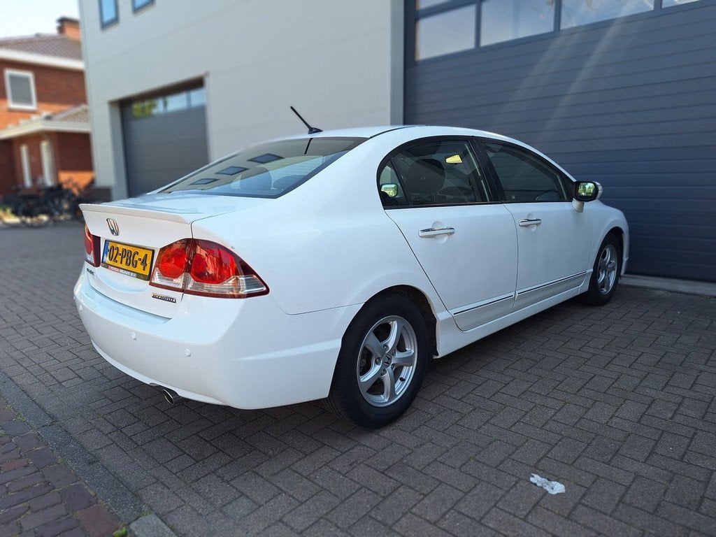 Honda Civic | 1.3 Hybrid Elegance | Lage kilometerstand | Ai, Auto's, Honda, Euro 5, Gebruikt, Wit, Bedrijf
