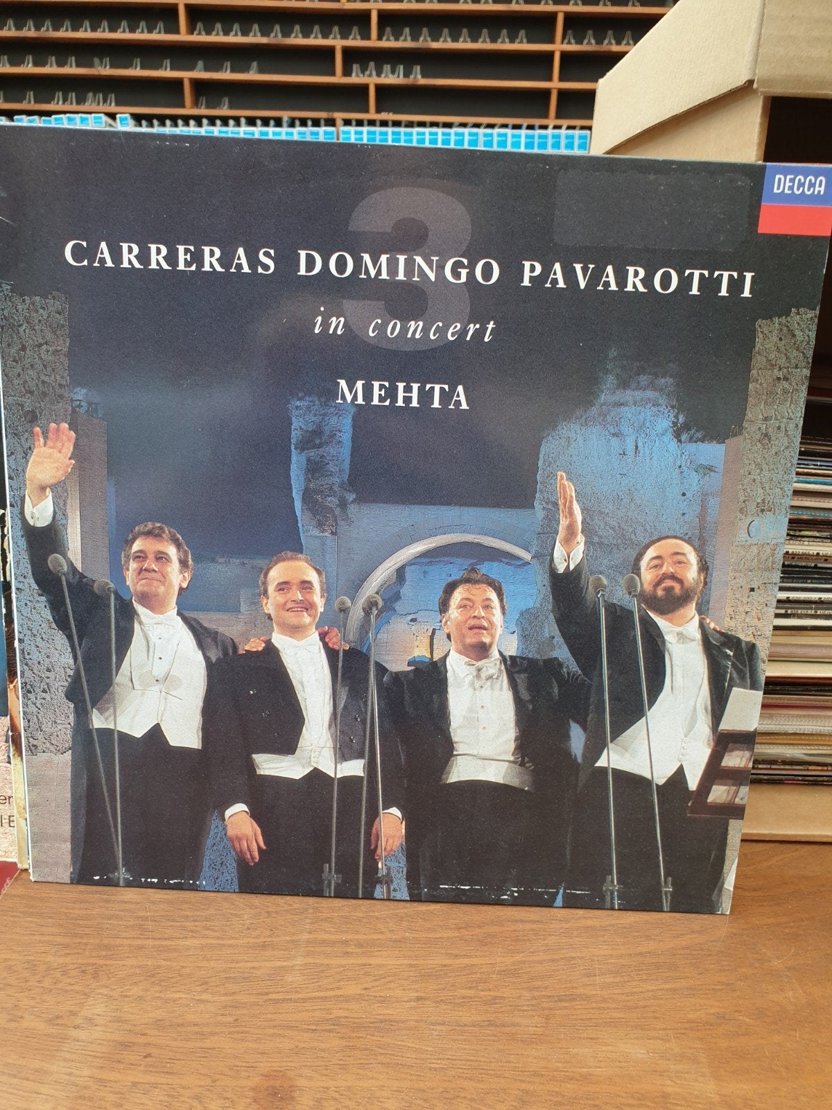 Carreras Domingo Pavarotti - Mehta (2), Ophalen of Verzenden