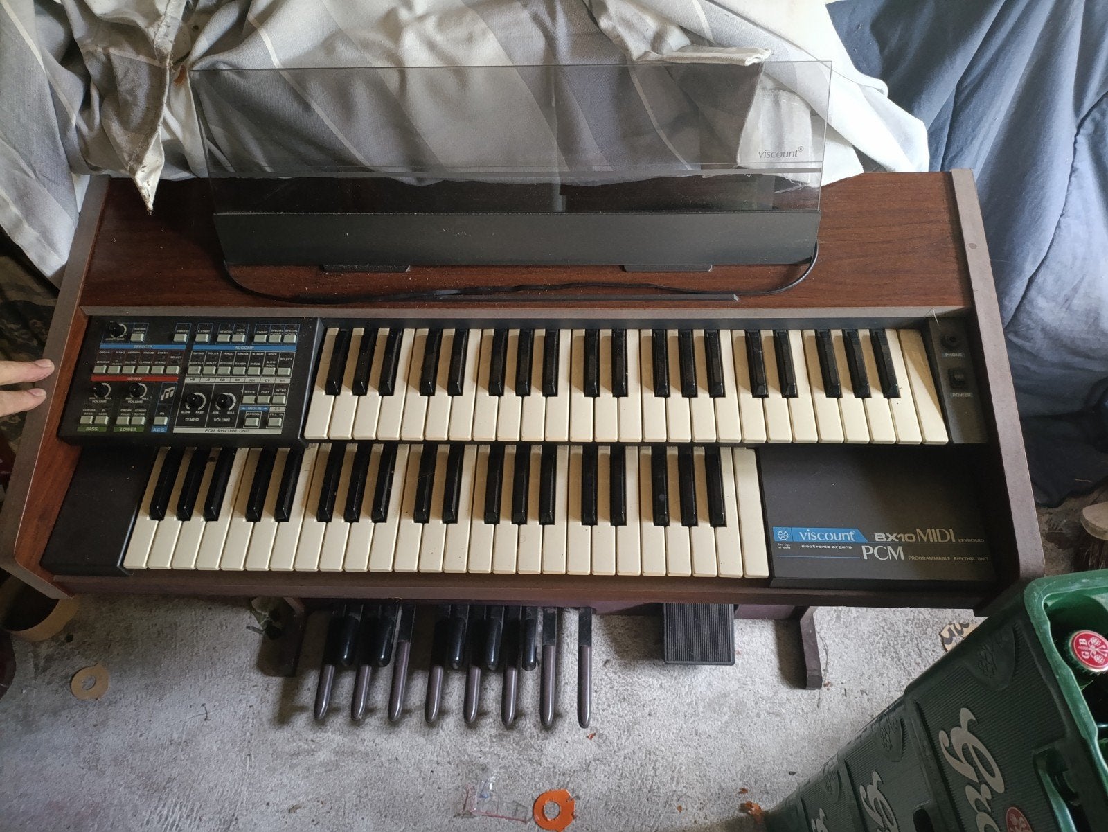Viscount Midi BX10, Ophalen, 2 klavieren, Orgel