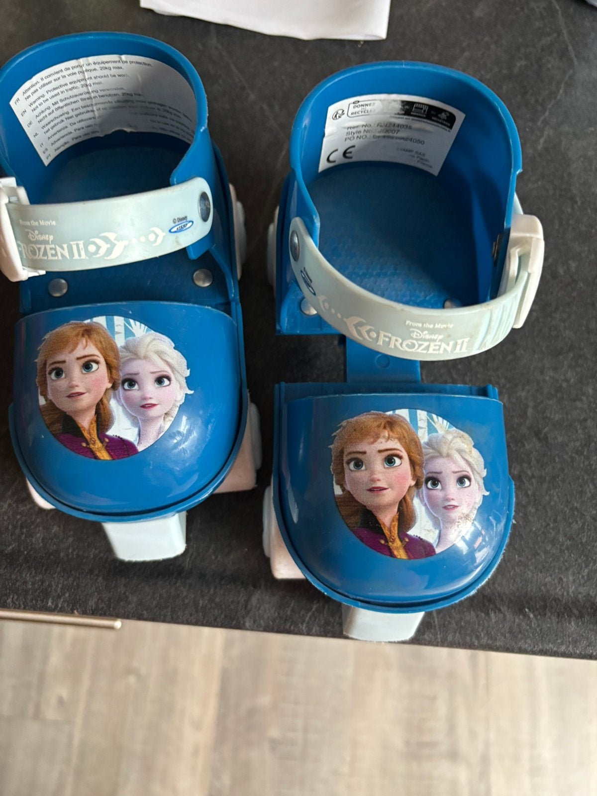 Frozen rolschaatsen met beschermers maat 23-27, Ophalen, Gebruikt, Overige typen