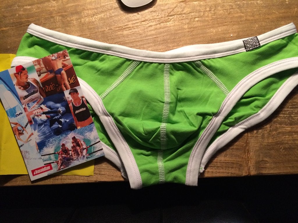 Aussiebum: Billy Slip M groen, Verzenden, Groen, Onbekend, Slip