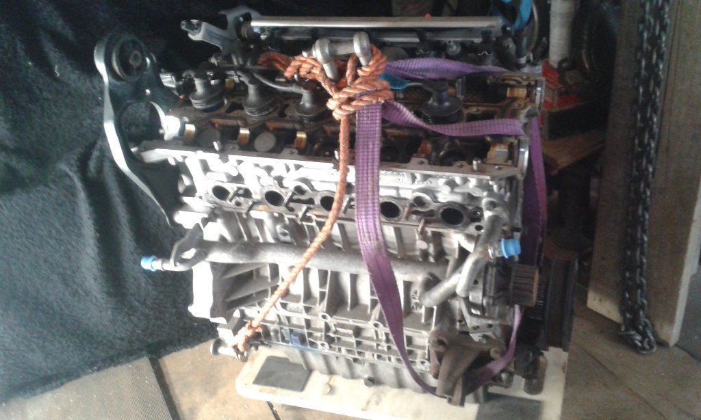 Volvo 850 2,5 10v (B5252s) motor met extra onderdelen, Auto-onderdelen, Ophalen, Gebruikt, Volvo