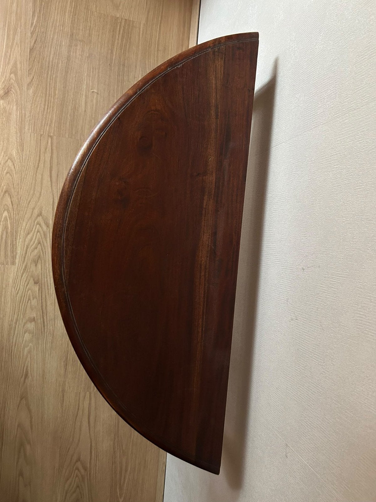 Antieke Halvemaan Console Tafel - Mahoniehout, Antiek en Kunst, Ophalen