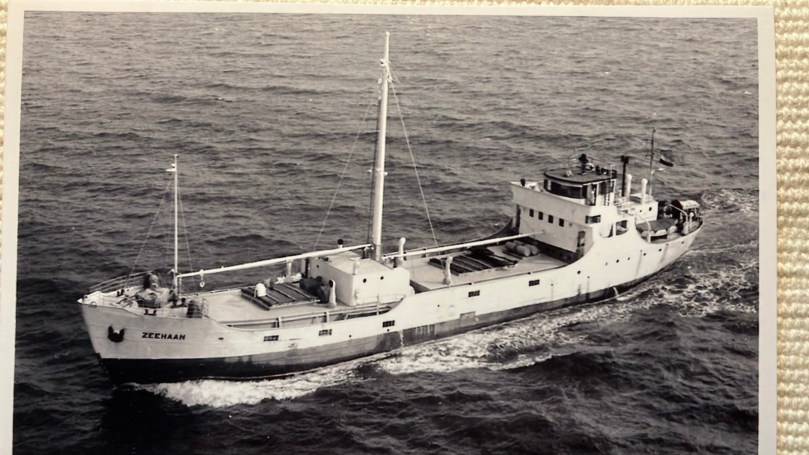 ZEEHAAN 1938  Vola  ex Belg. NELLIE verbouwd '53, Verzamelen, Ophalen of Verzenden, Zo goed als nieuw, Kaart, Foto of Prent