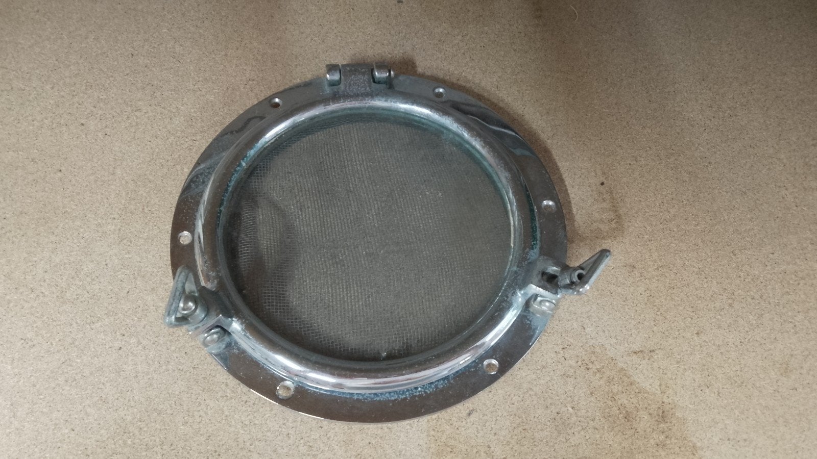 2x Robuuste patrijspoort met hor, diameter 20 cm, Ophalen of Verzenden, Gebruikt, Overige typen