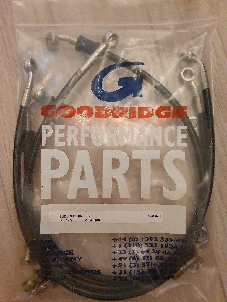 Goodridge performance parts remleidingen suzuki gsxr 750, Ophalen of Verzenden, Nieuw