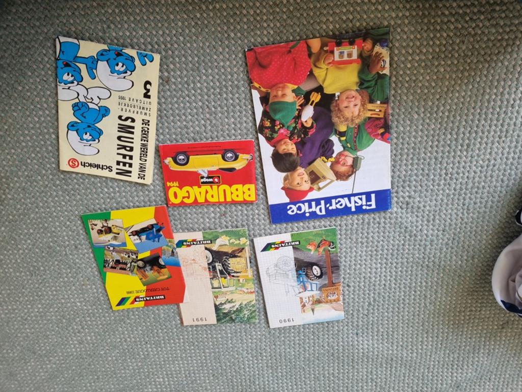 Vintage Speelgoed Catalogus Boekjes Jaren 80/90, Ophalen of Verzenden, Gelezen, Catalogus