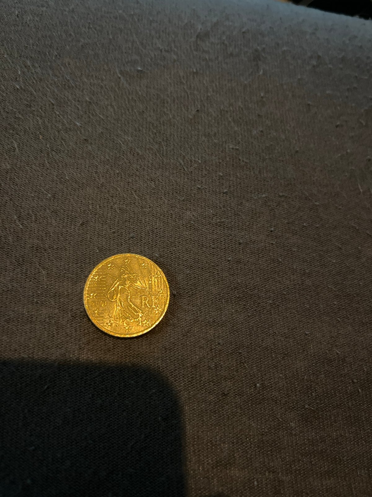 Zeldzame 50 cent munt uit Frankrijk 2001, Postzegels en Munten, Munten | Europa | Euromunten, Ophalen of Verzenden, Frankrijk