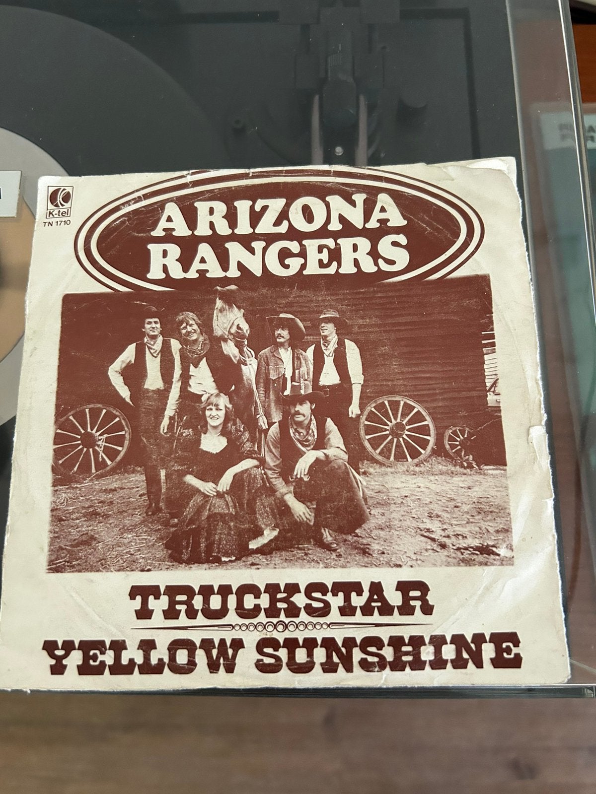 Arizona rangers zeldzaam plaatje, Ophalen of Verzenden, Zo goed als nieuw, Overige formaten, Levenslied of Smartlap