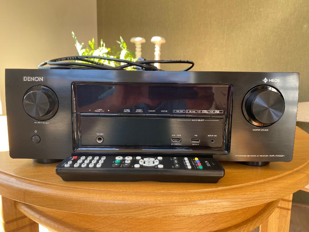 Denon versterker avr x1400h, Audio, Tv en Foto, Versterkers en Receivers, Ophalen of Verzenden, Zo goed als nieuw, 120 watt of meer
