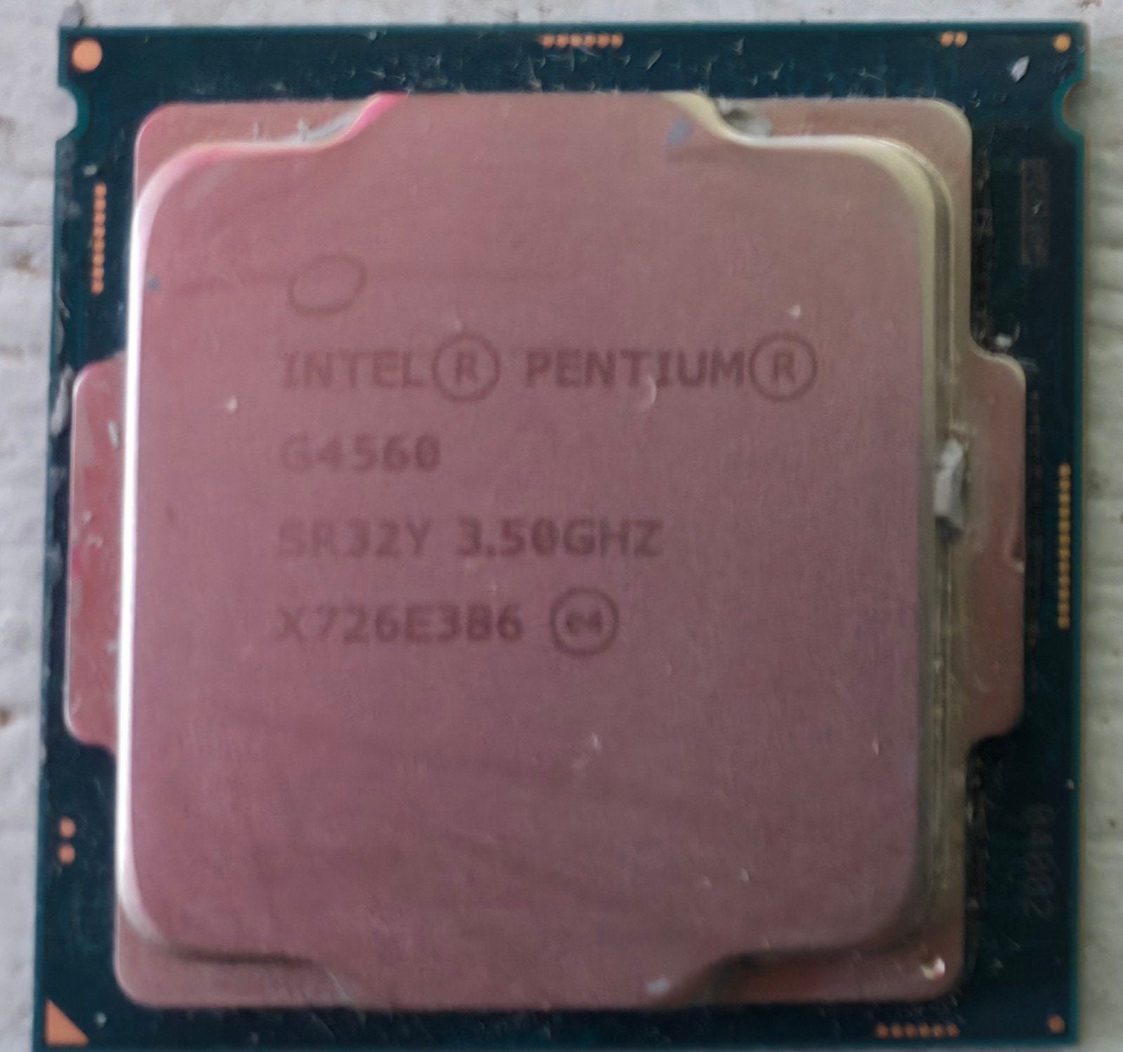 Intel Pentium G4560 Processor 3.50GHz SR32Y, Computers en Software, LGA 1151, Gebruikt, 2-core, 3 tot 4 Ghz