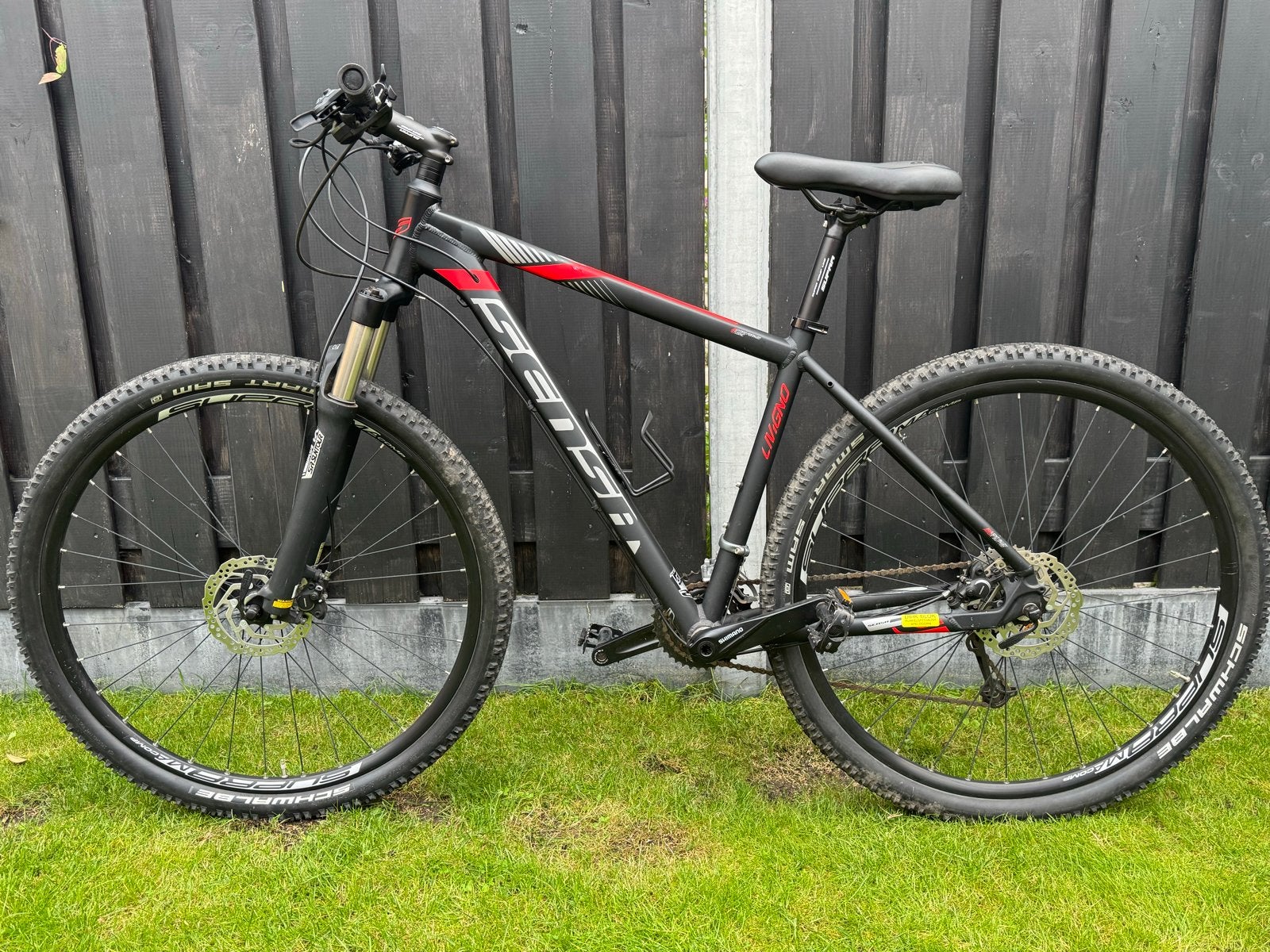 Sensa livigno 19 inch. Slechts 2x gebruikt, Hardtail, Heren, Zo goed als nieuw, Schijfrem