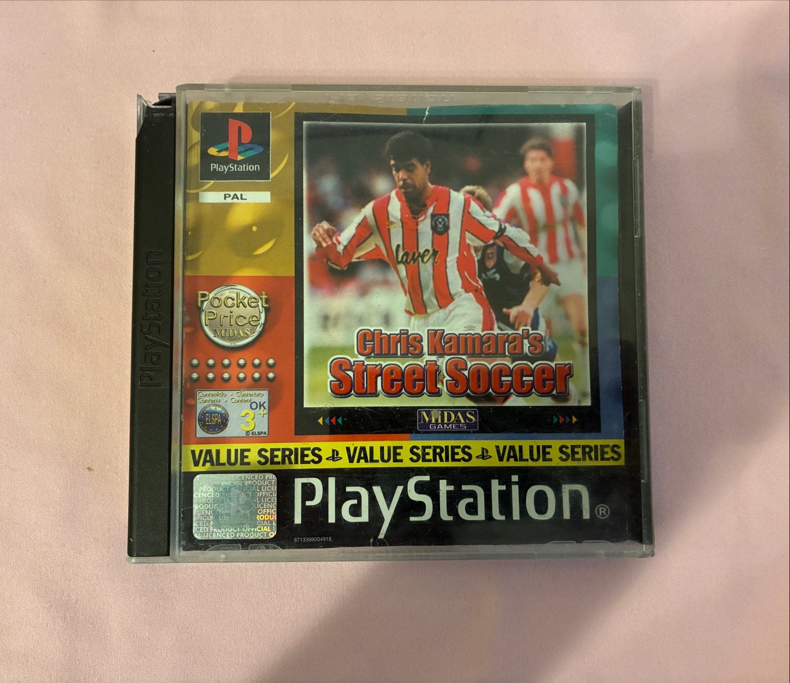 Chris Kamara's Street Soccer PlayStation 1, Gebruikt, 1 speler, Eén computer, Ophalen of Verzenden