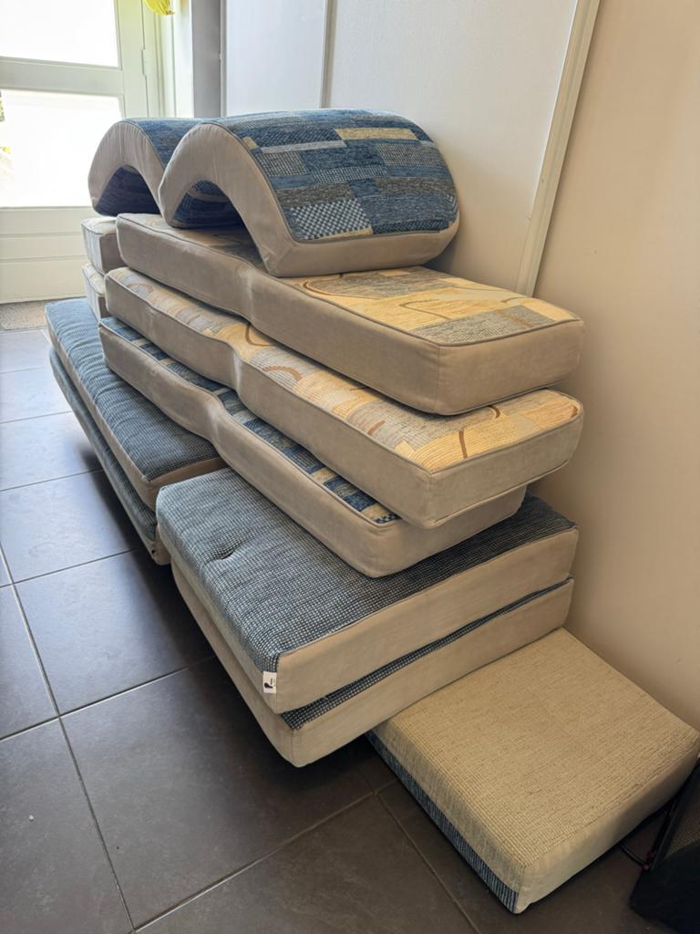 Kussenset voor Caravan - rondzit, Caravans en Kamperen, Caravan accessoires, Ophalen, Gebruikt