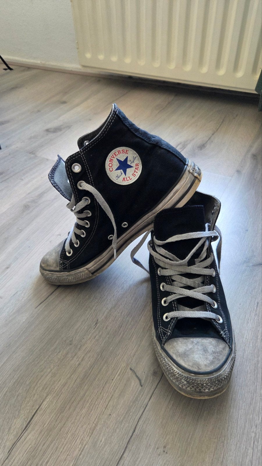 Converse All Stars Hi Top Limited Edition - Maat 44, Zwart, Converse, Ophalen of Verzenden, Sneakers of Gympen