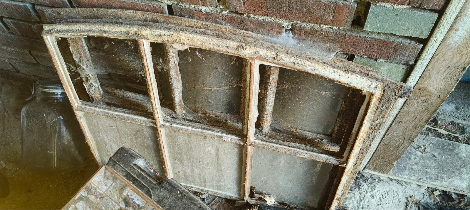 Oude boerderij ramen voor restauratie, Gevelraam of Ruit, Gebruikt, Minder dan 80 cm, Minder dan 80 cm