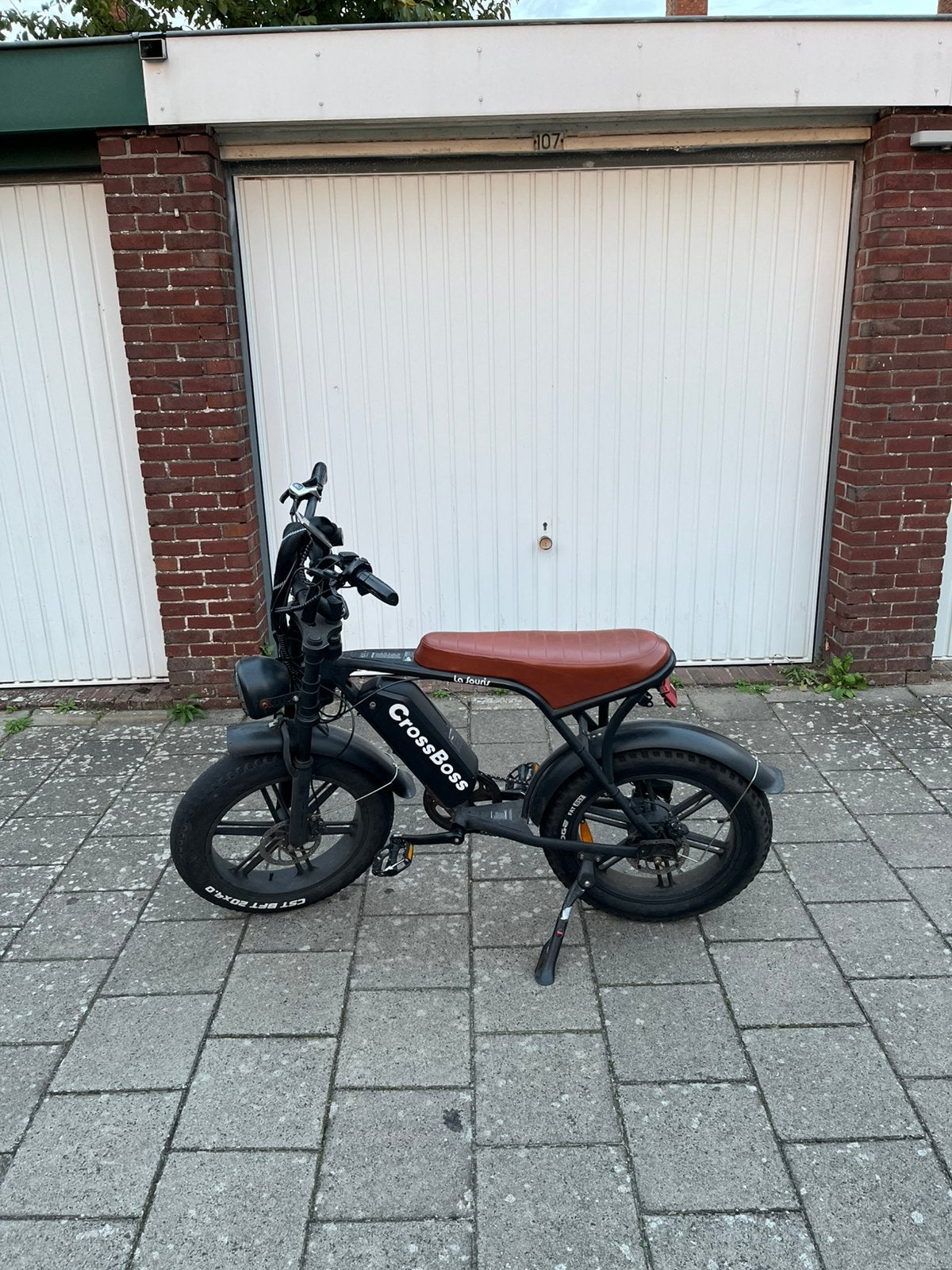 CrossBoss Elektrische Fatbike, Fietsen en Brommers, Ophalen, Zo goed als nieuw, Overige merken