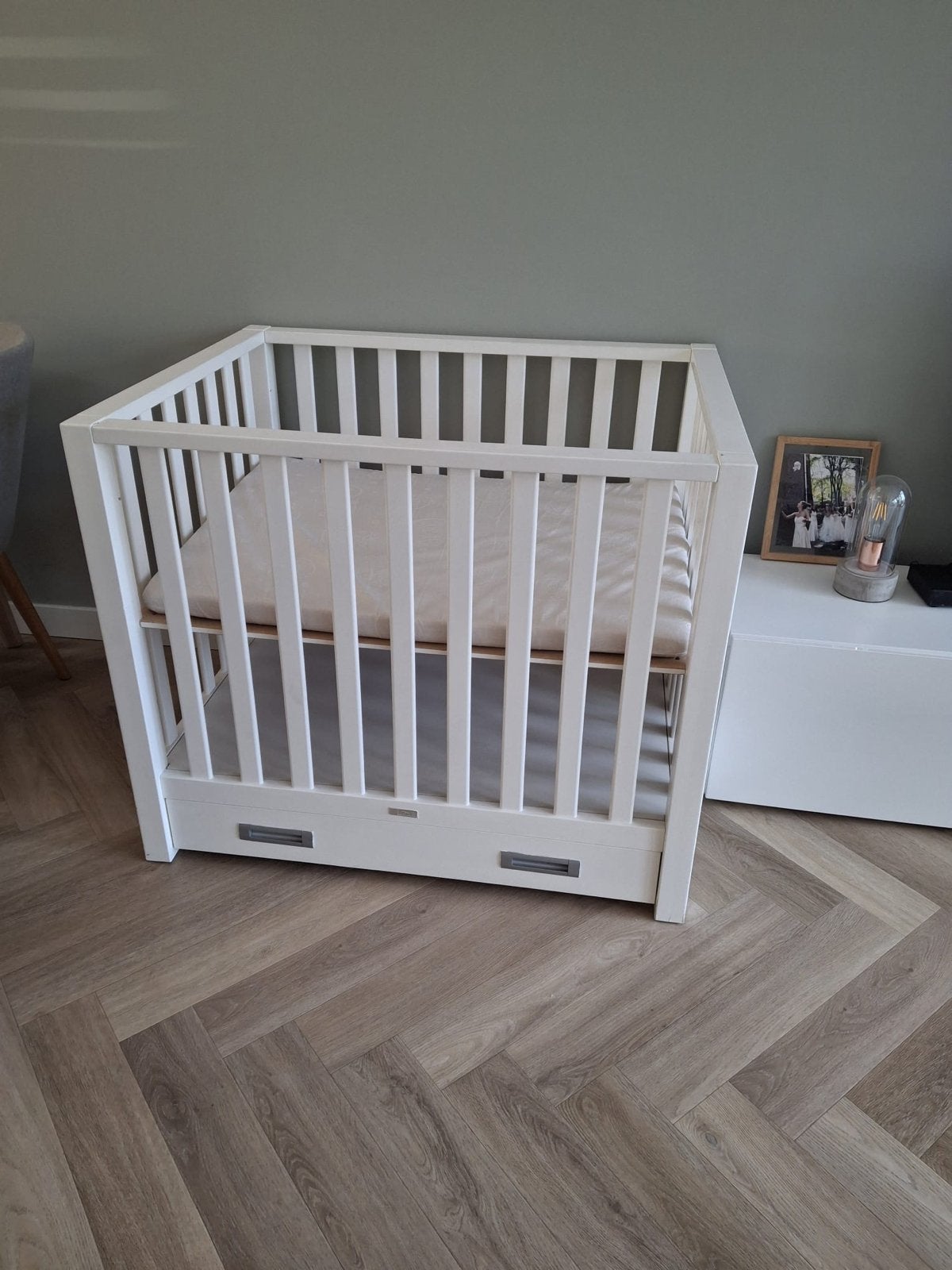 TWF box wit met lade - Gebruikt, Ophalen of Verzenden, Gebruikt, Rechthoekig, Lade