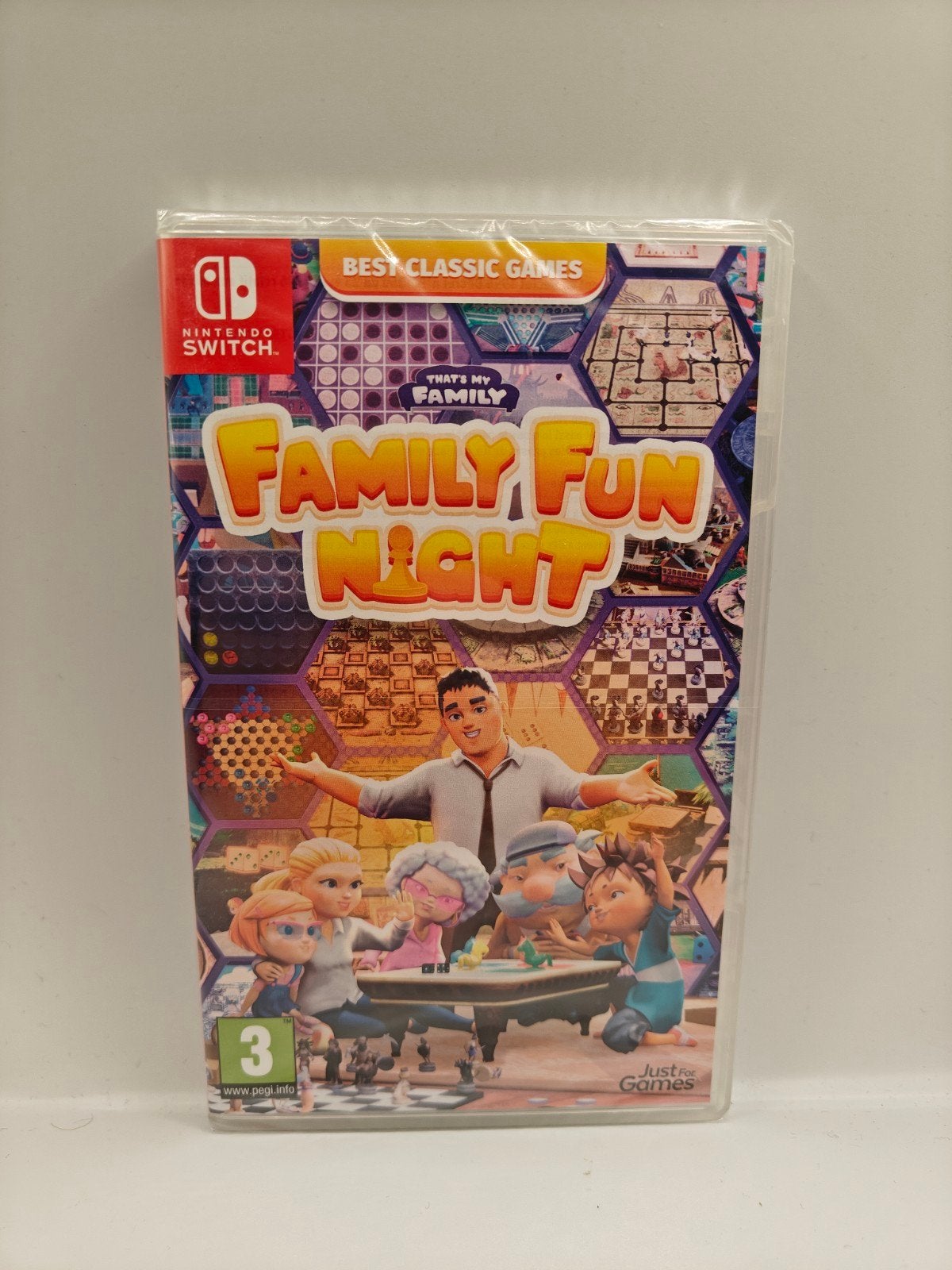 family fun night Nintendo switch, 1 speler, Ophalen of Verzenden, Zo goed als nieuw, I.
