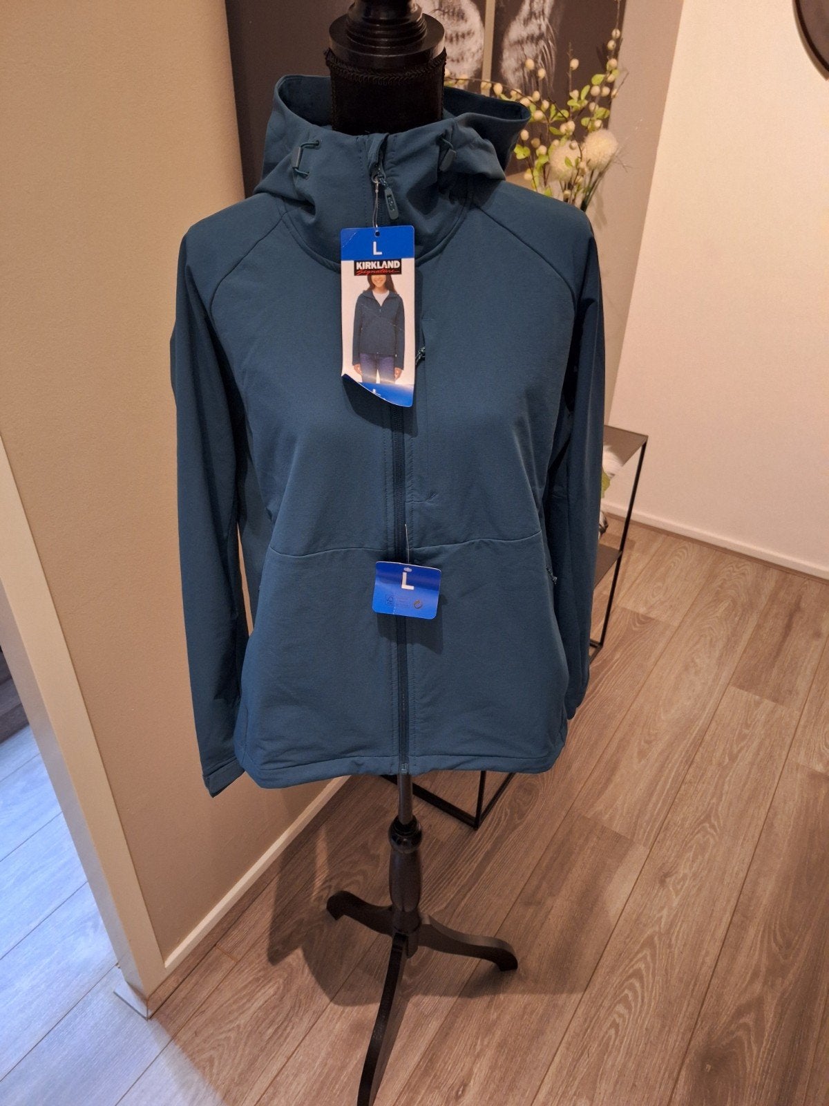Kirkland Signature Softshell Jas Maat L - Nieuw met kaartjes, Blauw, Maat 42/44 (L), Kirkland Signature, Nieuw