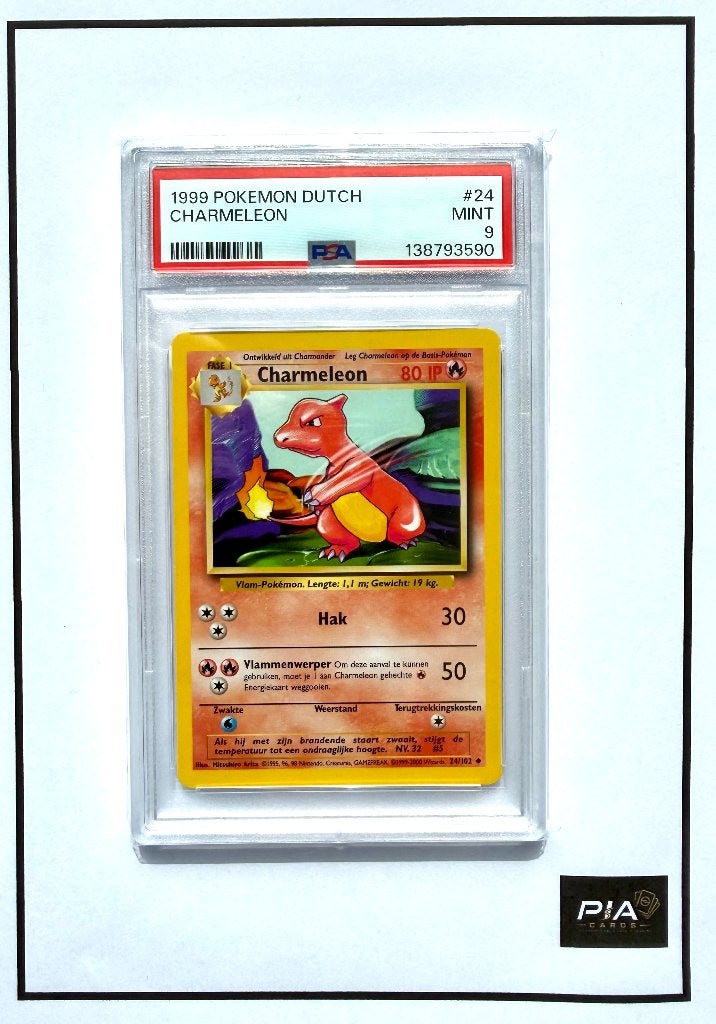 Charmeleon 24 - PSA 9 - Nederlandse kaart!, Verzenden, Zo goed als nieuw, Losse kaart