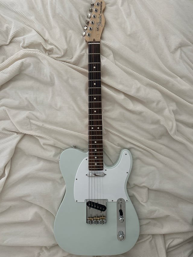 Fender American Performer Telecaster Satin Sonic Blue, Muziek en Instrumenten, Snaarinstrumenten | Gitaren | Elektrisch, Ophalen of Verzenden