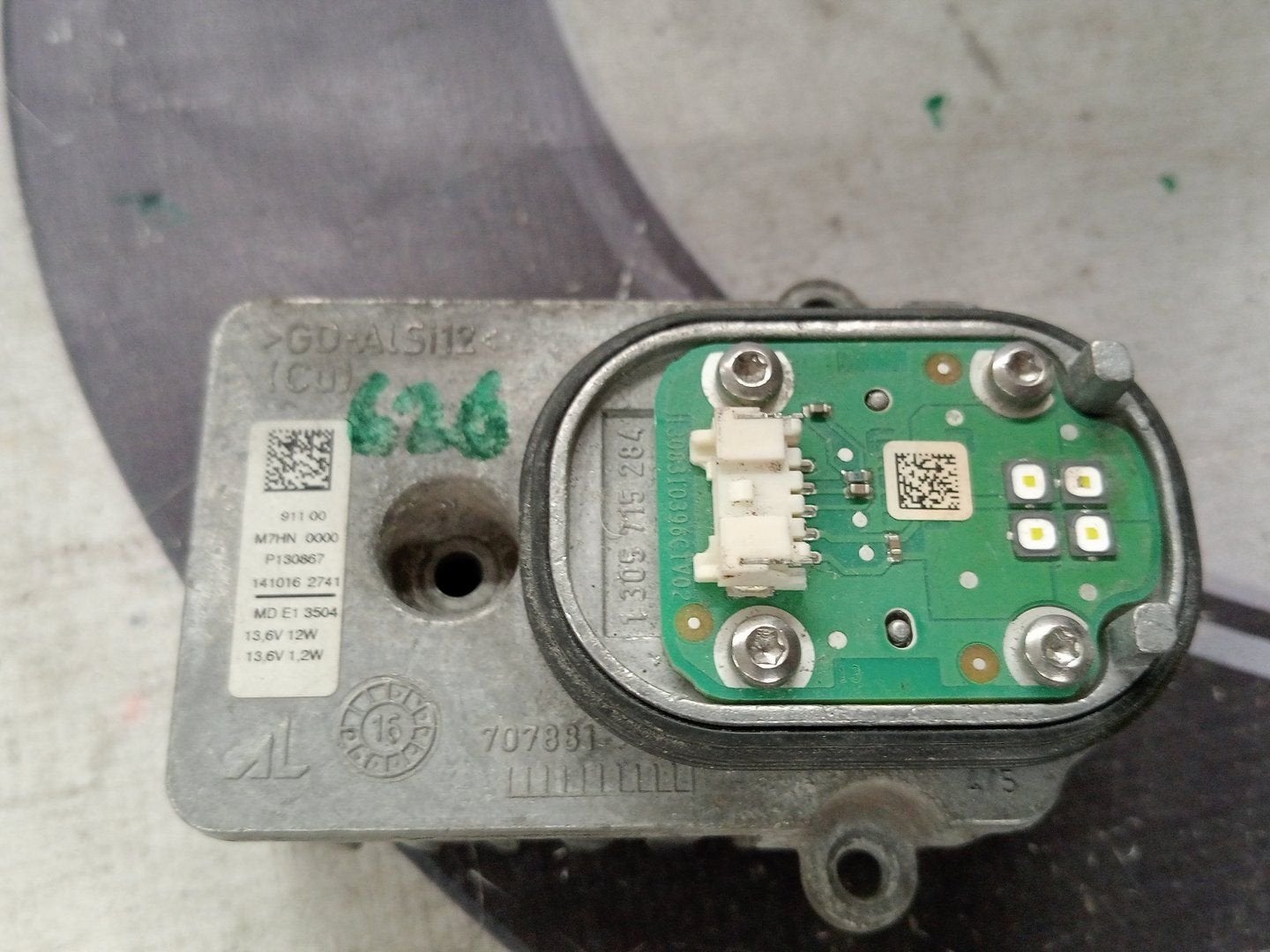 Mercedes KOPLAMP MODULE P130867 1903140599 Origineel, Gebruikt, -, Ophalen of Verzenden, -