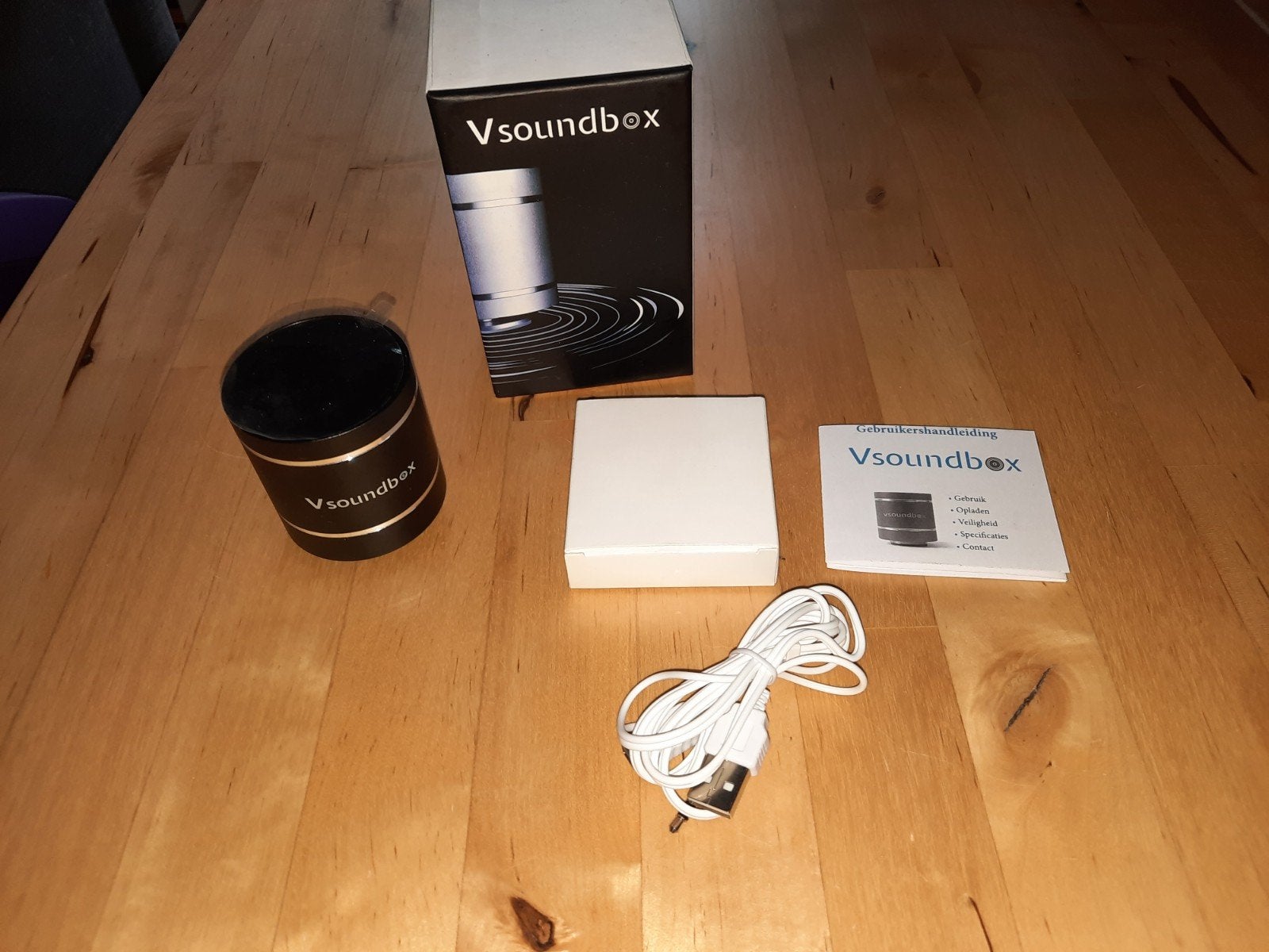 Vsoundbox Draagbare Speaker - Zo goed als nieuw, Overige merken, Overige typen, Ophalen of Verzenden, Zo goed als nieuw