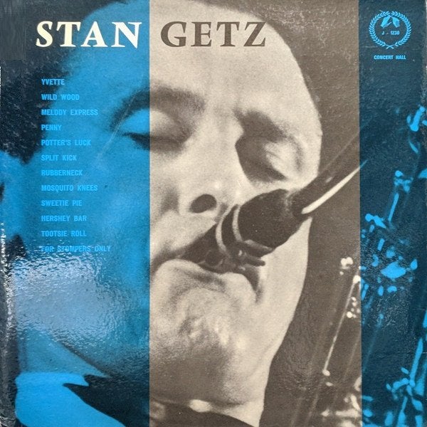 LP Stan Getz - Quintet and quartet ('51 en '52 opnames), Ophalen, LP, Gebruikt, 12 inch