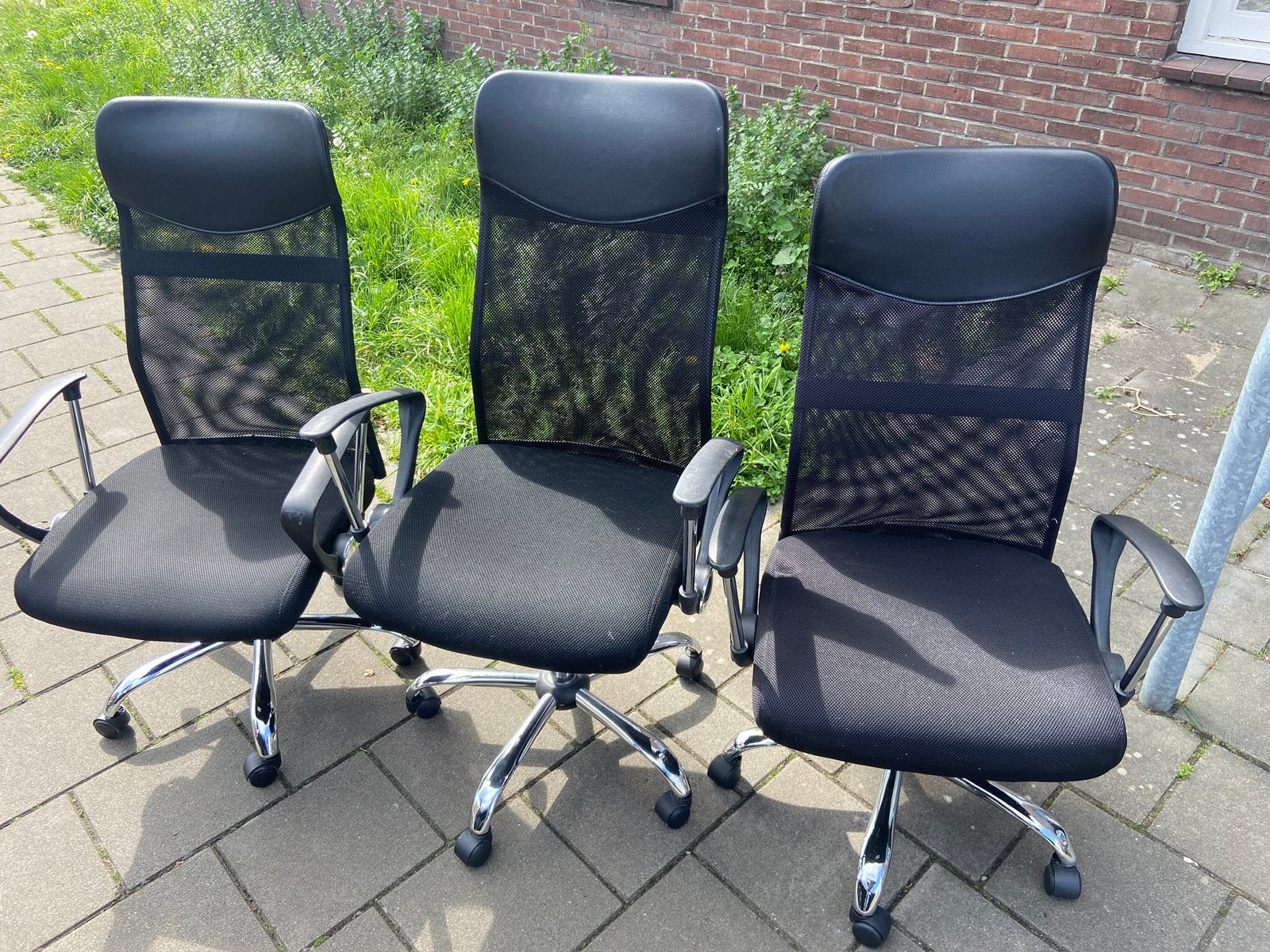 3 Markus bureaustoelen, Ophalen of Verzenden, Zo goed als nieuw, Zwart