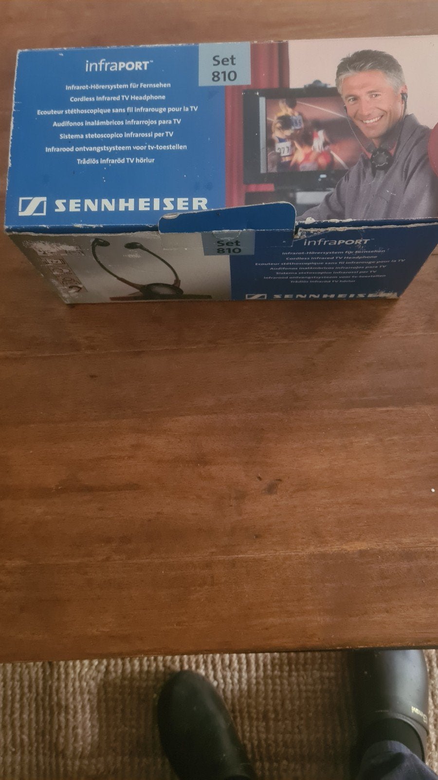 Sennheiser hoofdtelefoon set 810, Ophalen of Verzenden, Overige merken