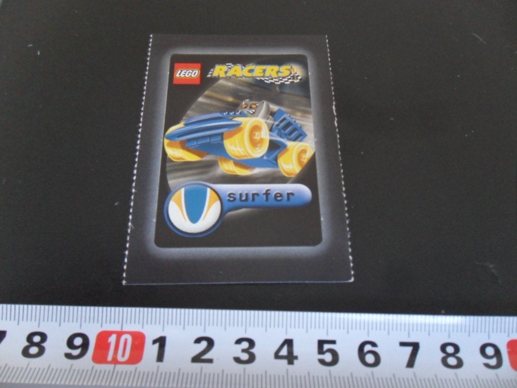sticker LEGO Racers  Surfer, Ophalen of Verzenden, Zo goed als nieuw