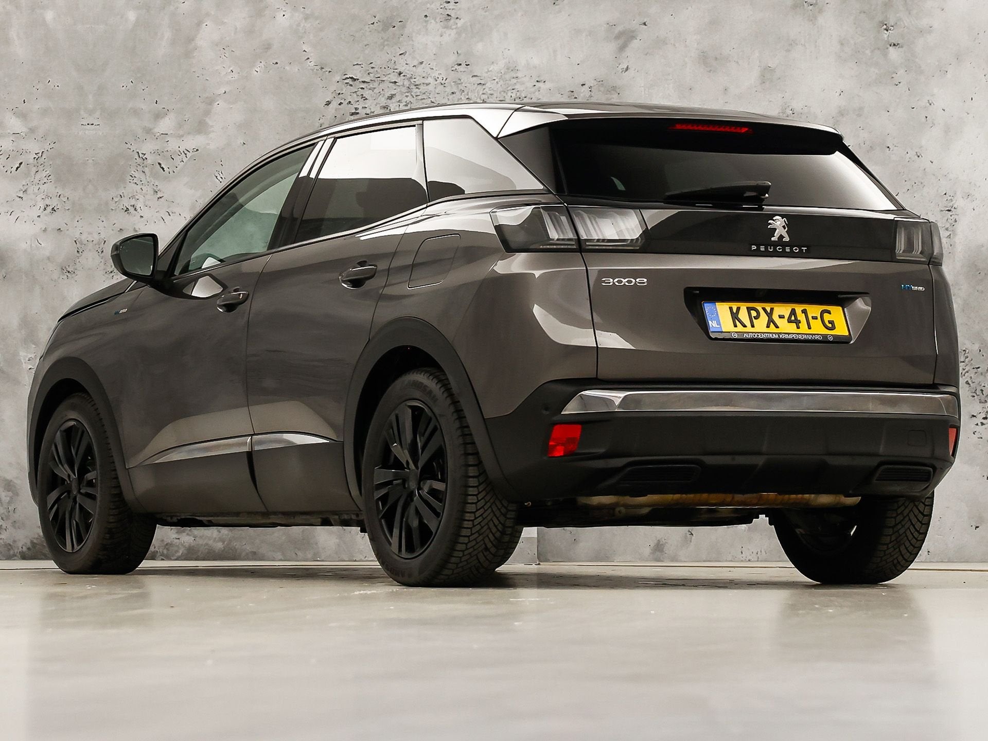 Peugeot 3008 1.6 HYbrid 225 Allure Sport 225Pk Automaat (SOH, Auto's, 12 maanden, 4 cilinders, Leder en Stof, Plug-in hybride