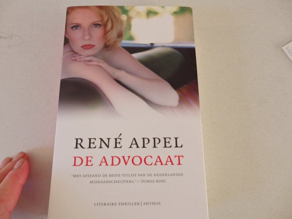 De Advocaat, Renee Appel, Ophalen of Verzenden, Zo goed als nieuw
