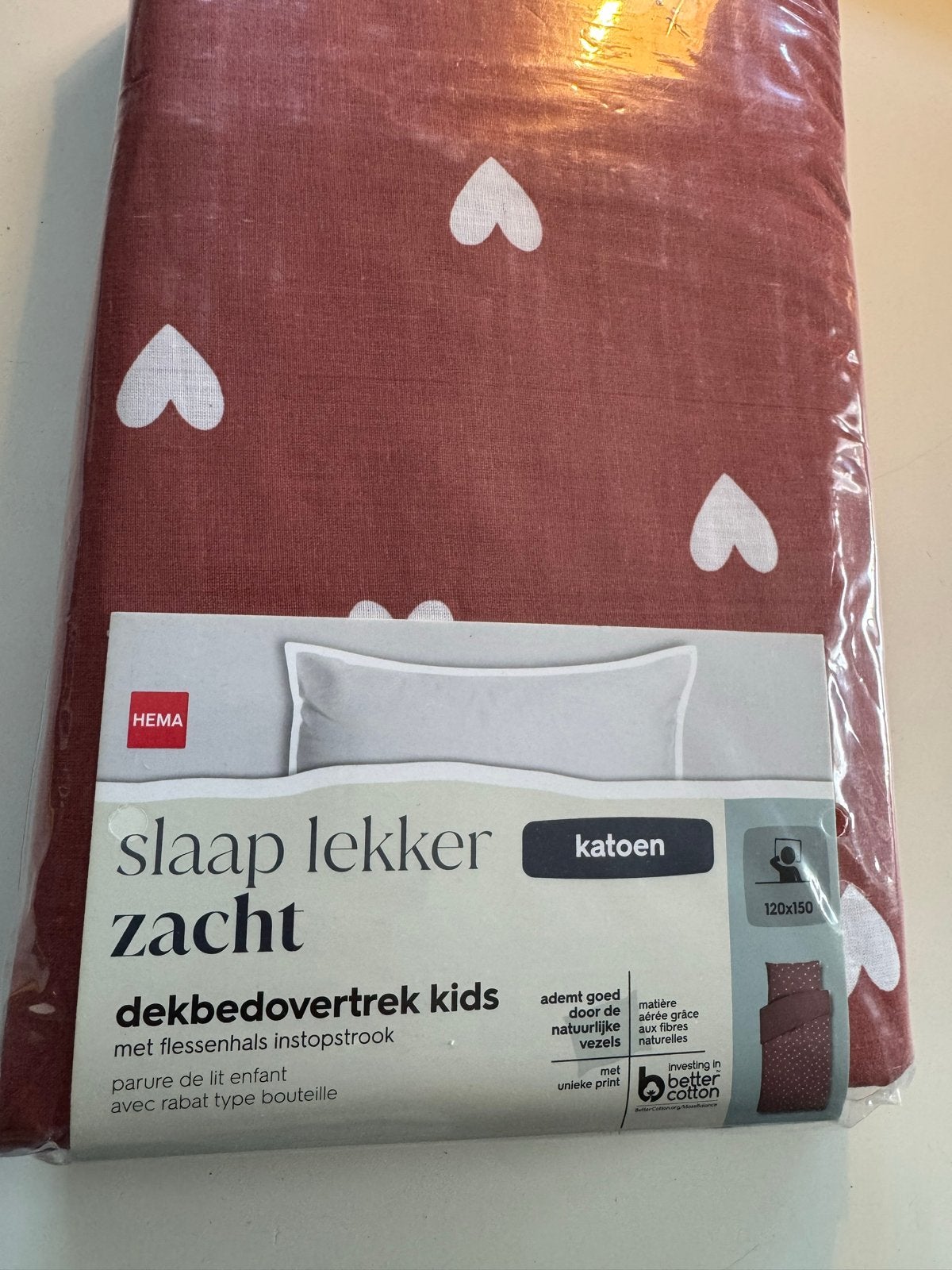 Hema dekbedovertrek kids - Slapen lekker zacht, Eenpersoons, Dekbedovertrek, Katoen, Ophalen of Verzenden