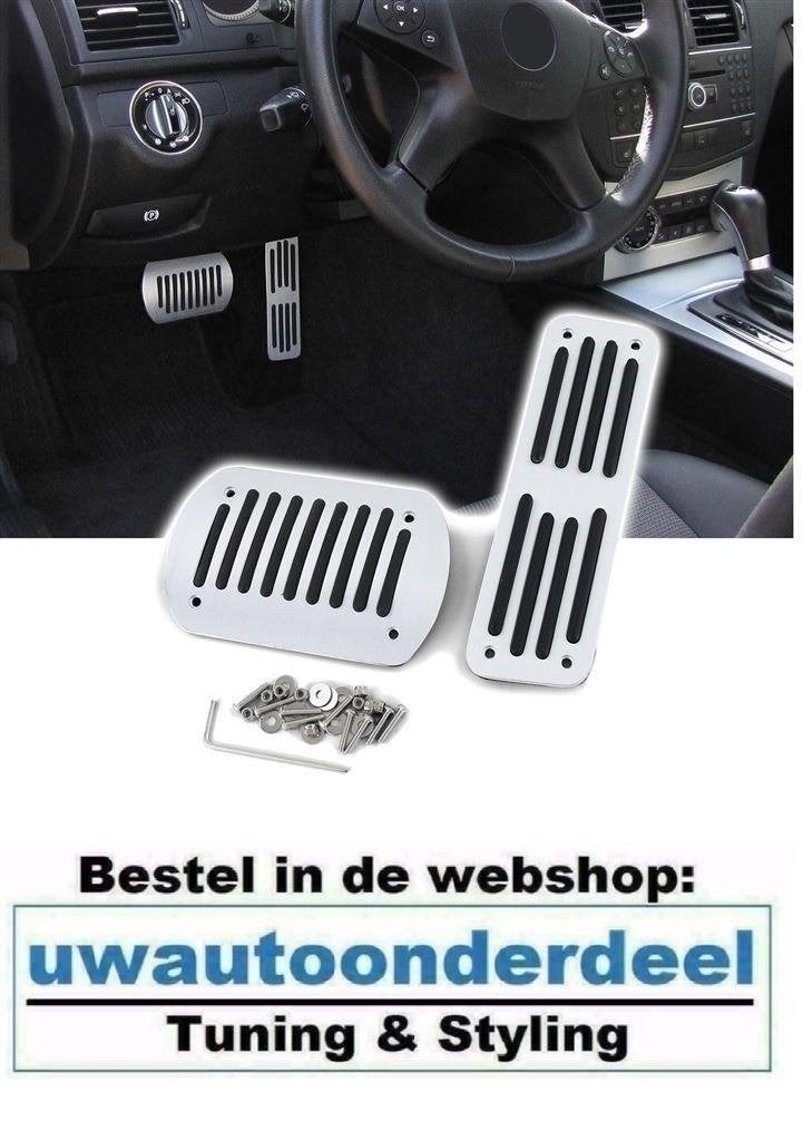 Aluminium Sport Pedalen Geschikt Voor Mercedes C Klasse W204, Verzenden, Automotive Parts, A.parts@hotmail.nl, Trasmolenlaan 12 3447 GZ Woerden
