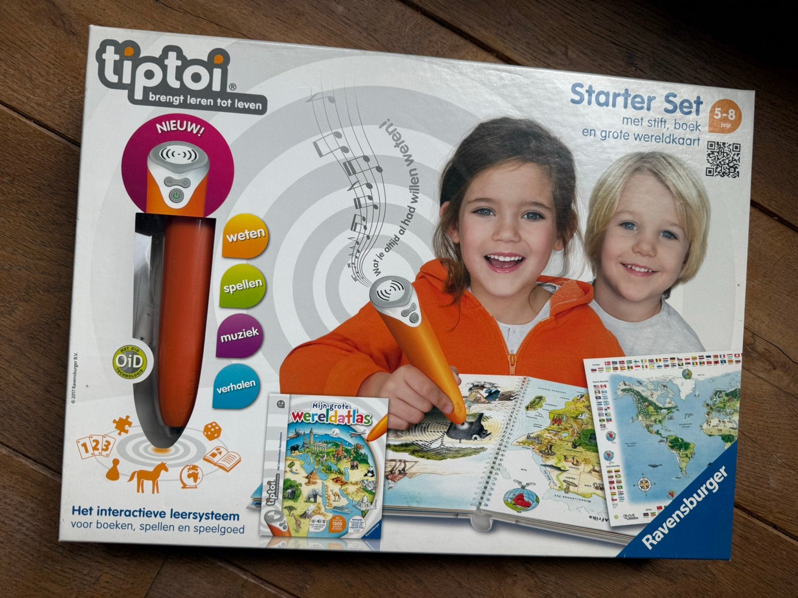 tiptoi Starter Set met Wereldatlas, Ophalen of Verzenden, Zo goed als nieuw, Ontdekken, Met geluid