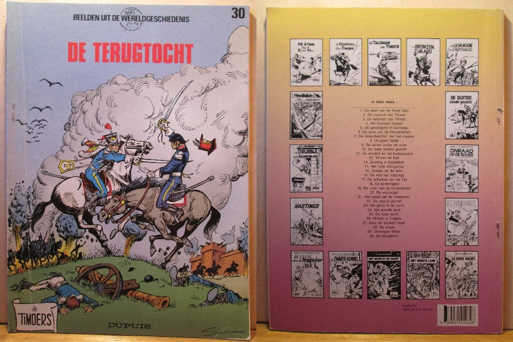 Timoer 30 - De terugtocht (SC), Boeken, Stripboeken, Eén stripboek, Ophalen of Verzenden, Gelezen, Sirius