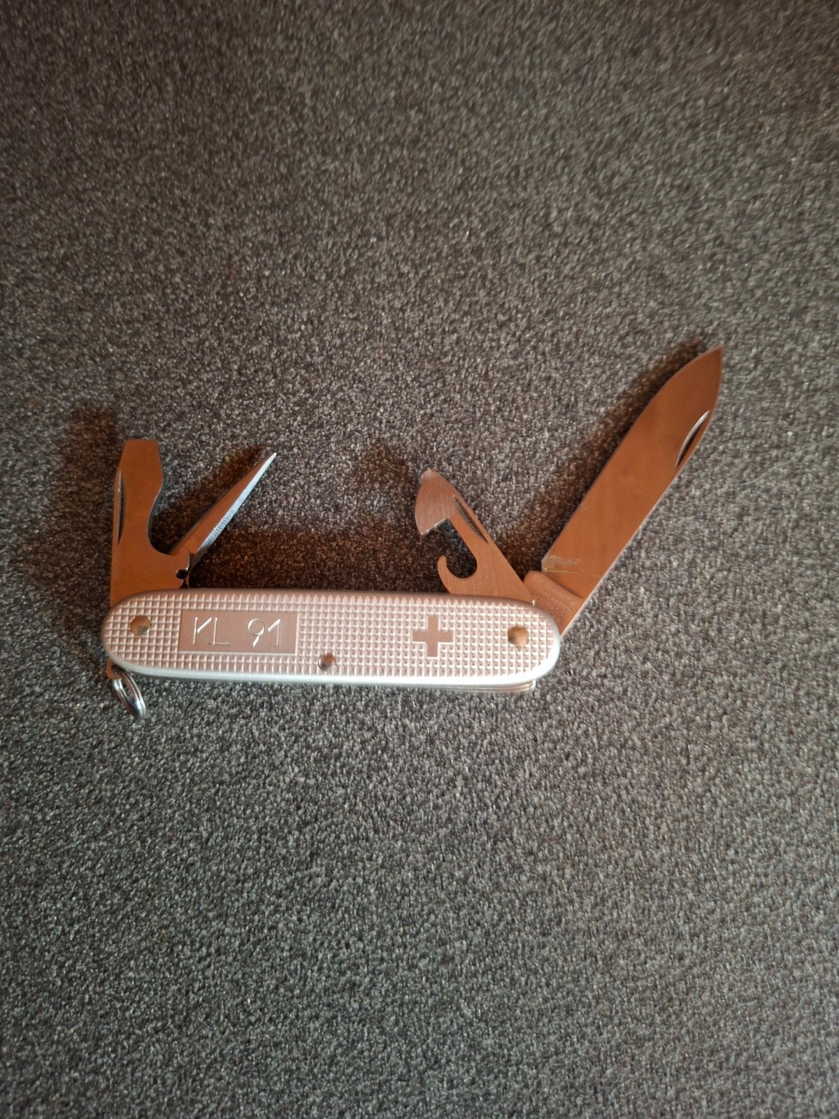 Vintage Leger zakmes Victorinox KL91, Ophalen of Verzenden, Landmacht, Nederland, Mes of Dolk